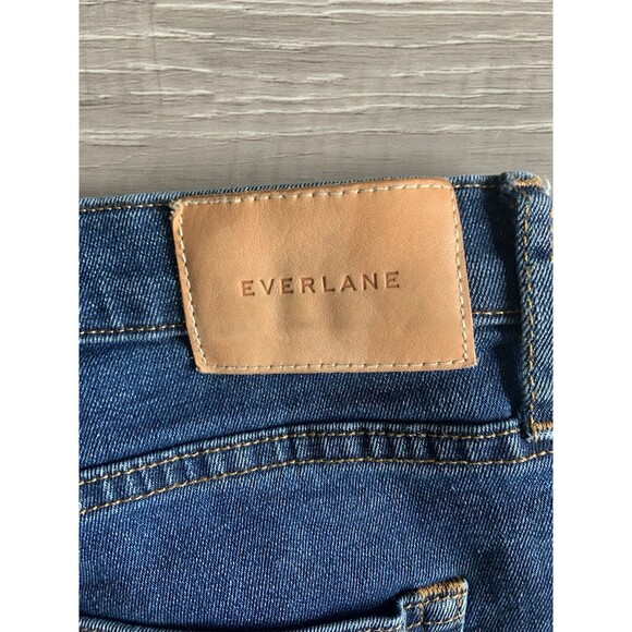 NWOT! Everlane Women’s Sz 26R Mid Rise Skinny Jean Medium Blue Ankle - Picture 4 of 6